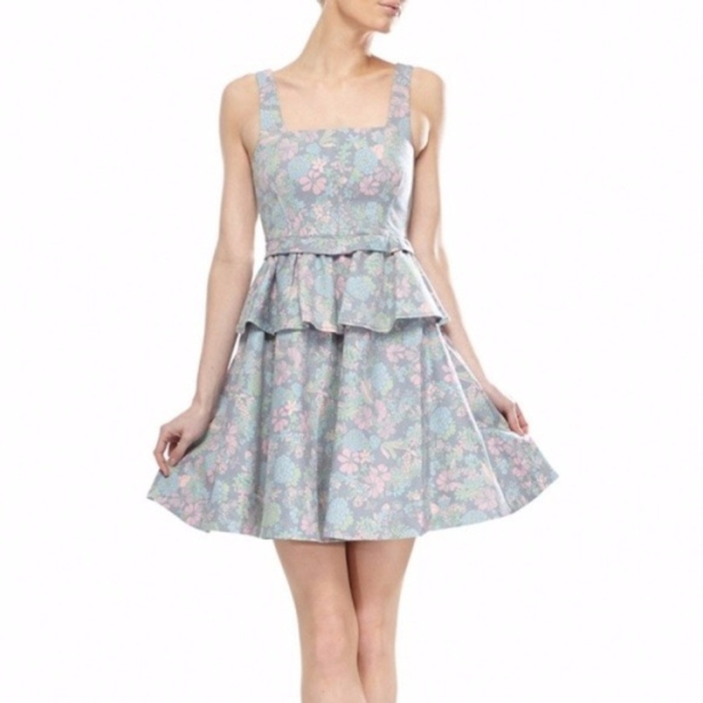 NWT Marc Jacobs Peplum Floral Dress Size 12